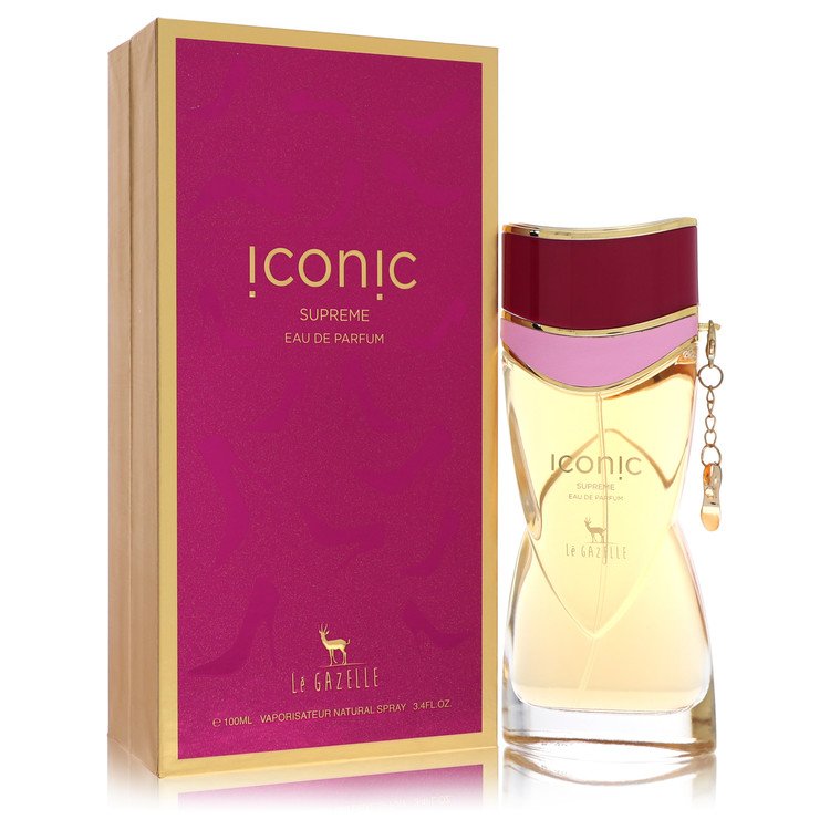 Le Gazelle Iconic Supreme by Le Gazelle Eau De Parfum Spray 3.4 oz Le Gazelle Iconic Supreme by Le Gazelle Eau De Parfum Spray 3.4 oz